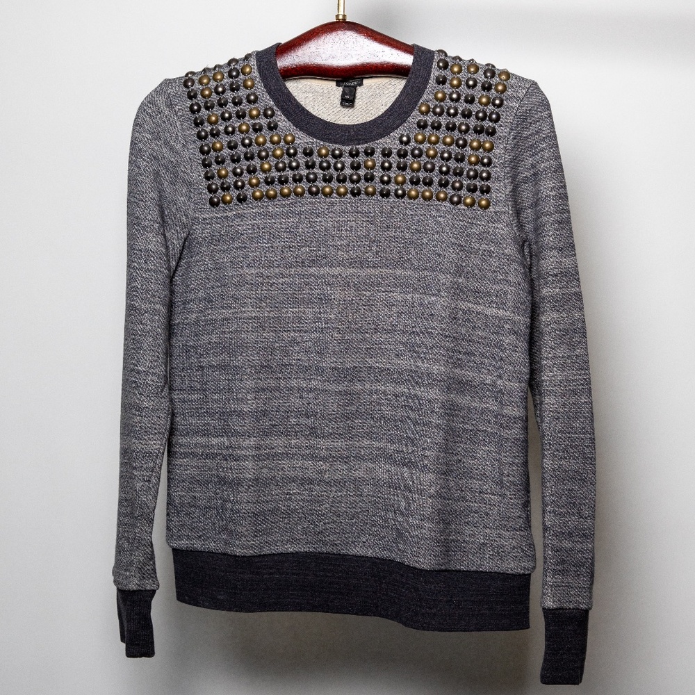 J. Crew Studded Sweater